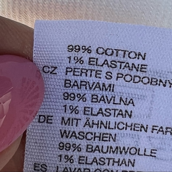 LOS ANGELES ATLIER & OTHER STORIES Paperbag Waist Ivory Color Full Leg Size 10 - Picture 9 of 11